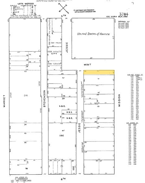 12 Mint Plz, San Francisco, CA à vendre - Plan cadastral – Image 2 sur 6