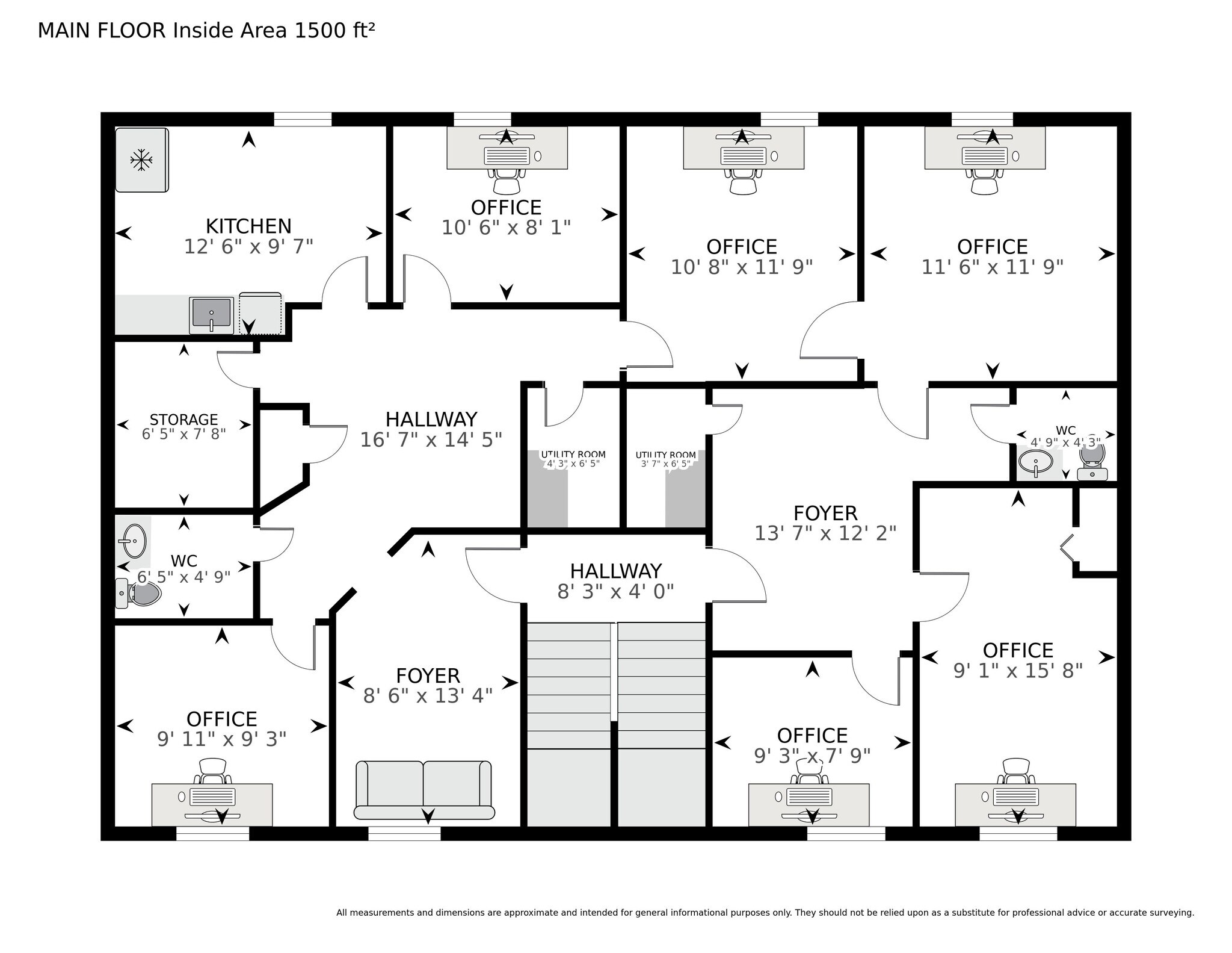 2972-2976 Penwick Ln, Dunkirk, MD à louer Plan d’étage– Image 1 sur 1