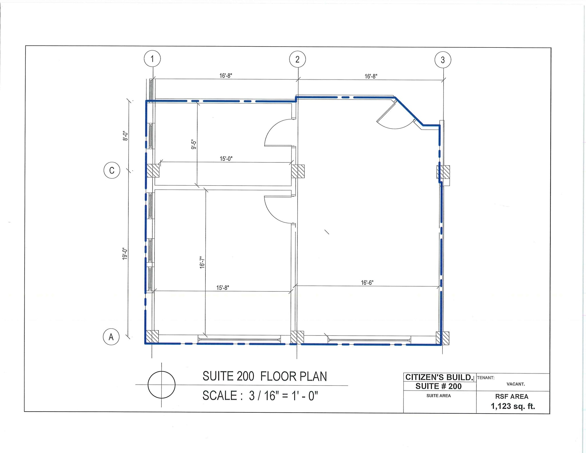 105 S Narcissus Ave, West Palm Beach, FL à louer Plan d’étage– Image 1 sur 1