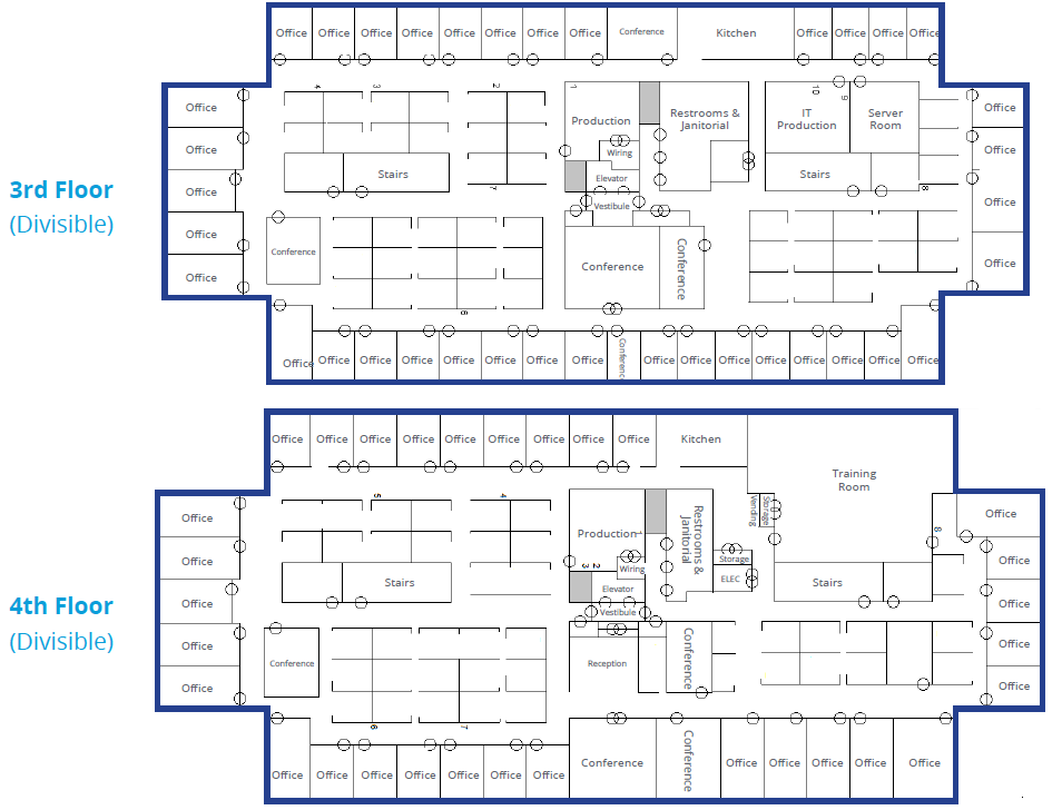 201 International Cir, Hunt Valley, MD à louer Plan d’étage– Image 1 sur 1