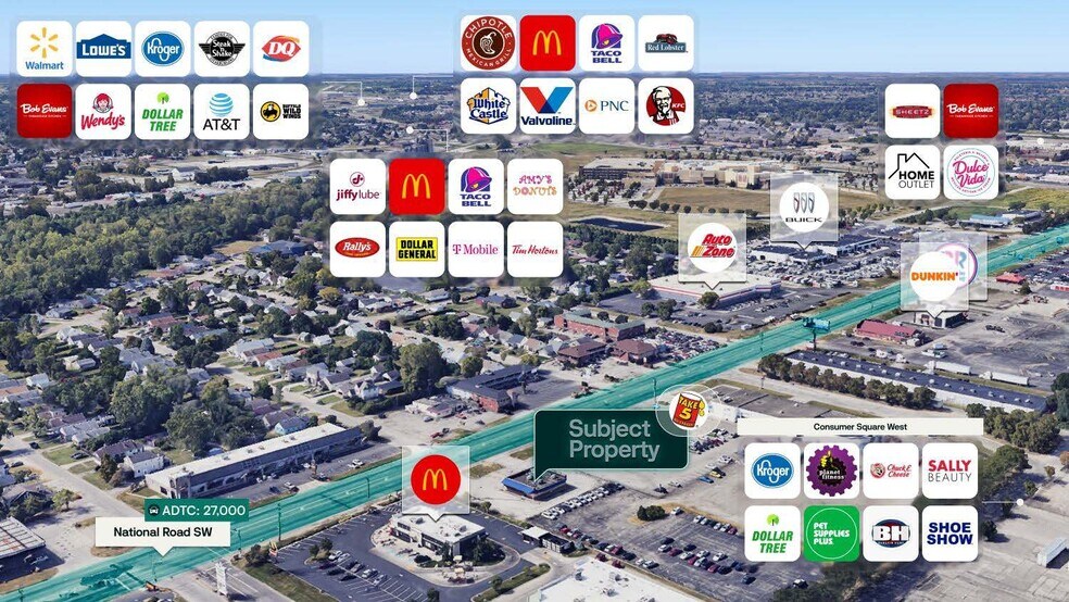 3660 National Rd SW, Columbus, OH à vendre - Photo de l’immeuble – Image 3 sur 3