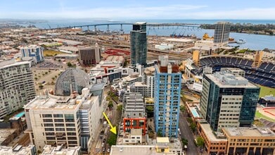 302-390 11th Ave, San Diego, CA - Vue aérienne  vue de carte - Image1