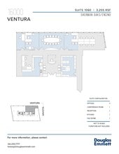 16000 Ventura Blvd, Encino, CA à louer Plan d’étage– Image 1 sur 1