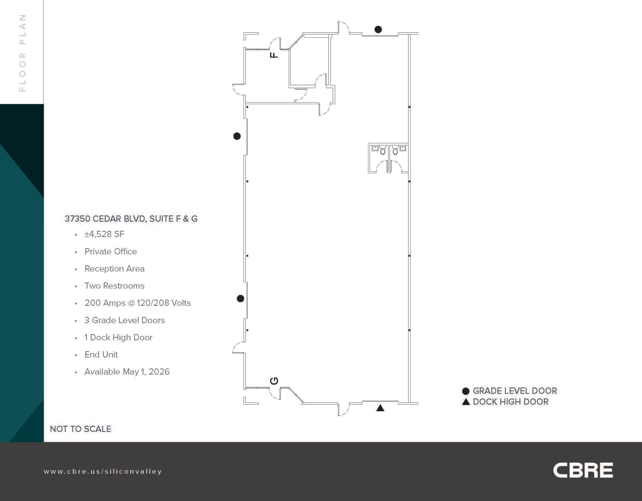 37300 Cedar Blvd, Newark, CA à louer Plan d’étage– Image 1 sur 1