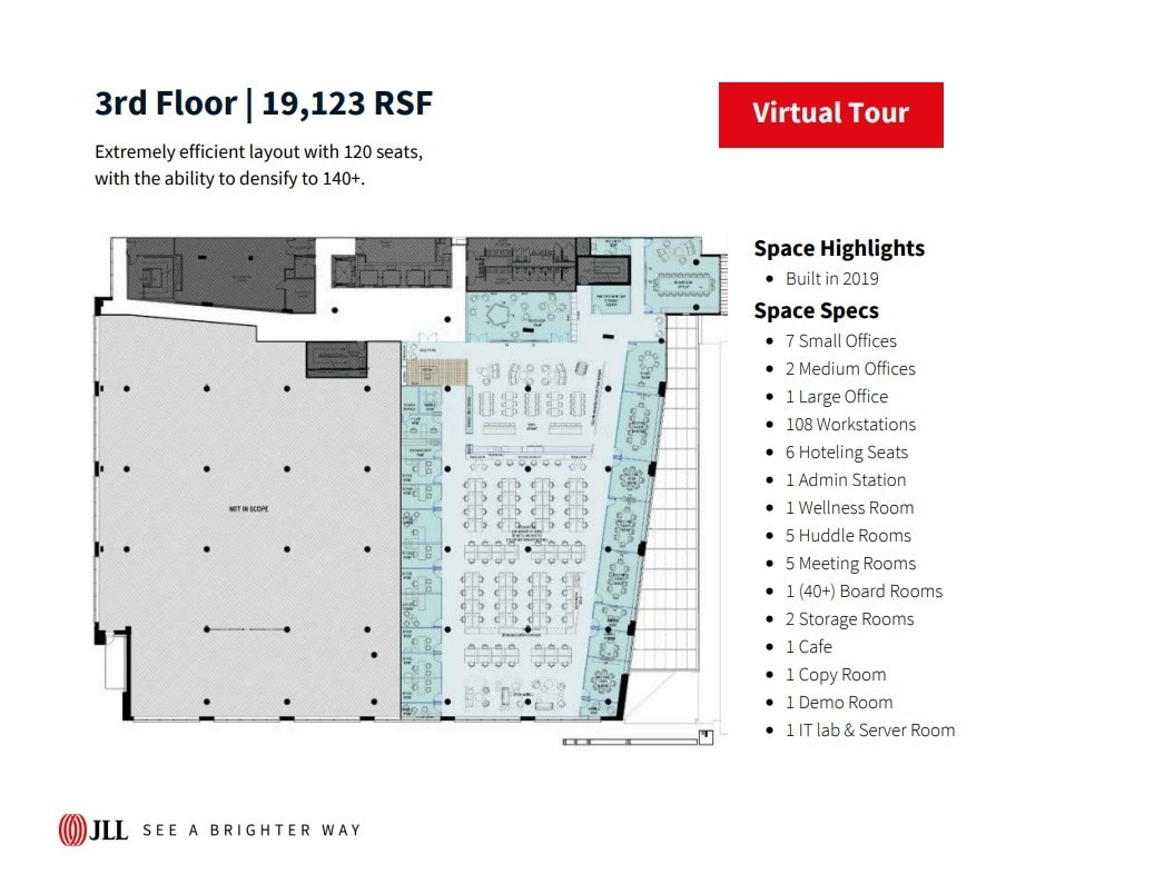 1330 W Fulton St, Chicago, IL à louer Plan d’étage– Image 1 sur 1