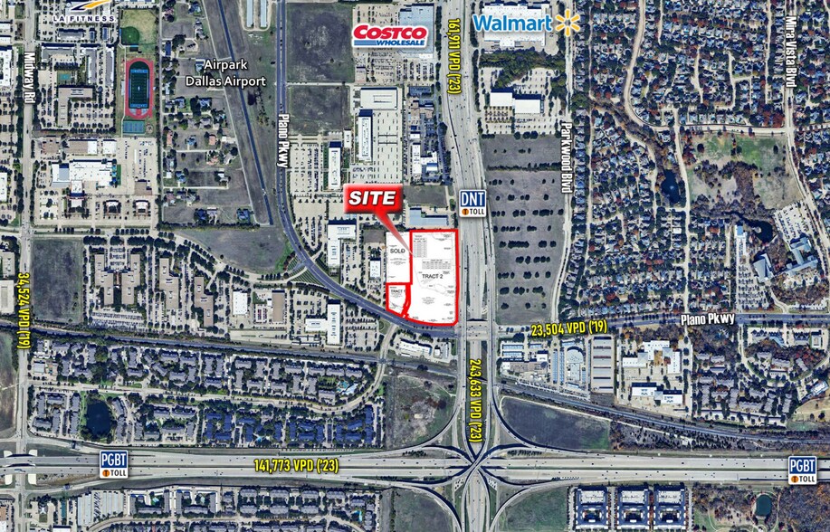 W Plano Pky, Plano, TX à vendre - Aérien – Image 2 sur 2