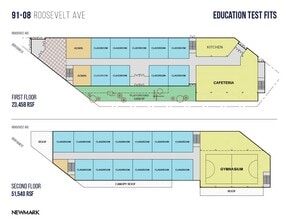 9108 Roosevelt Ave, Jackson Heights, NY à louer Plan d’étage– Image 2 sur 2