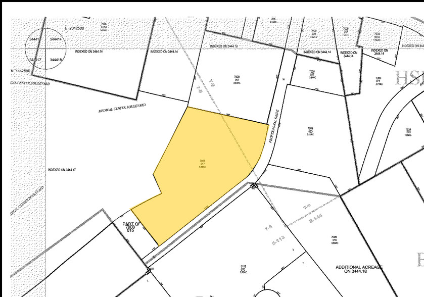 601 Professional Dr, Lawrenceville, GA à louer - Plan cadastral – Image 3 sur 11