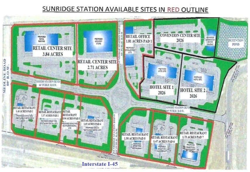 NEC I-45 & Pleasant Run Rd, Wilmer, TX à vendre - Photo principale – Image 1 sur 1