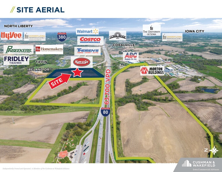 Interstate 80, Tiffin, IA à vendre - Photo de l’immeuble – Image 2 sur 3