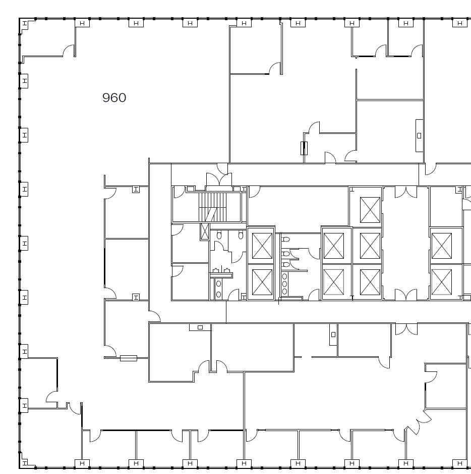 915 Wilshire Blvd, Los Angeles, CA à louer Plan d’étage– Image 1 sur 1