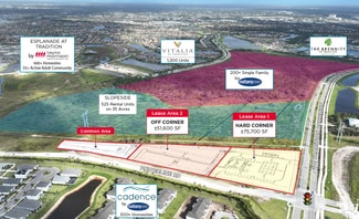 Plus de détails pour SW Tradition Pkwy & Powerline Rd, Port Saint Lucie, FL - Terrain à louer