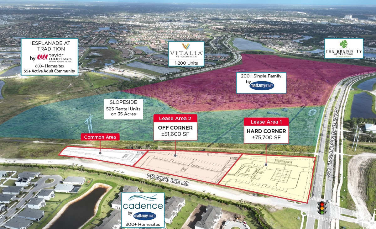 SW Tradition Pkwy & Powerline Rd, Port Saint Lucie, FL à louer Photo principale– Image 1 sur 5