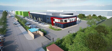 Corbas, RHO - Vue aérienne  vue de carte