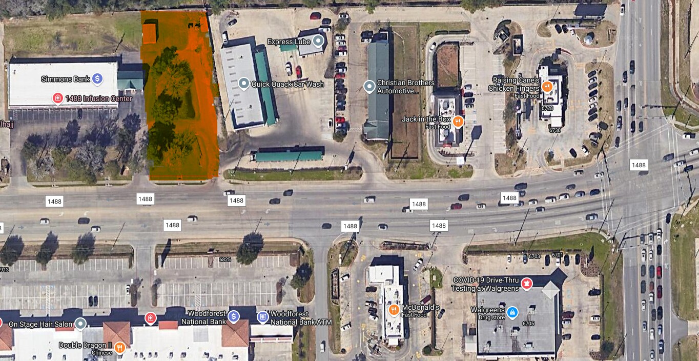 6910 FM 1488 Rd, Magnolia, TX à louer Plan cadastral– Image 1 sur 2