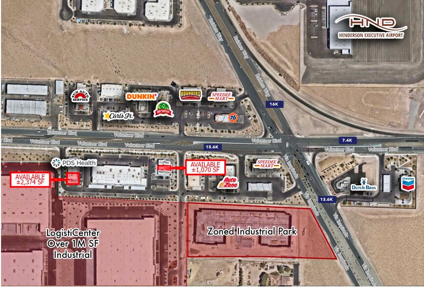 3511 Volunteer Blvd, Henderson, NV à louer - Photo de l’immeuble – Image 1 sur 6