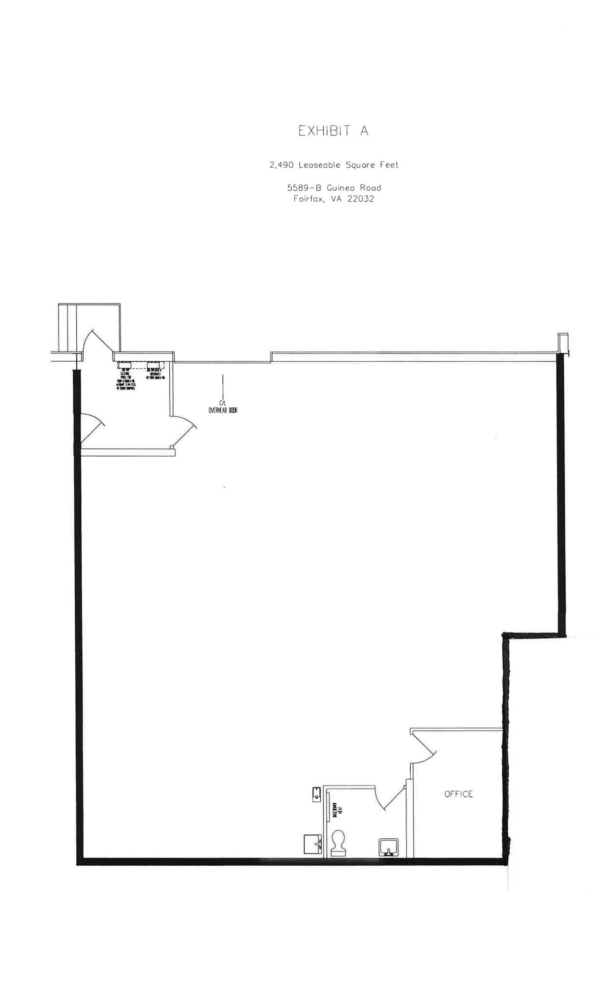 5609 Sandy Lewis Dr, Fairfax, VA à louer Plan d’étage– Image 1 sur 1