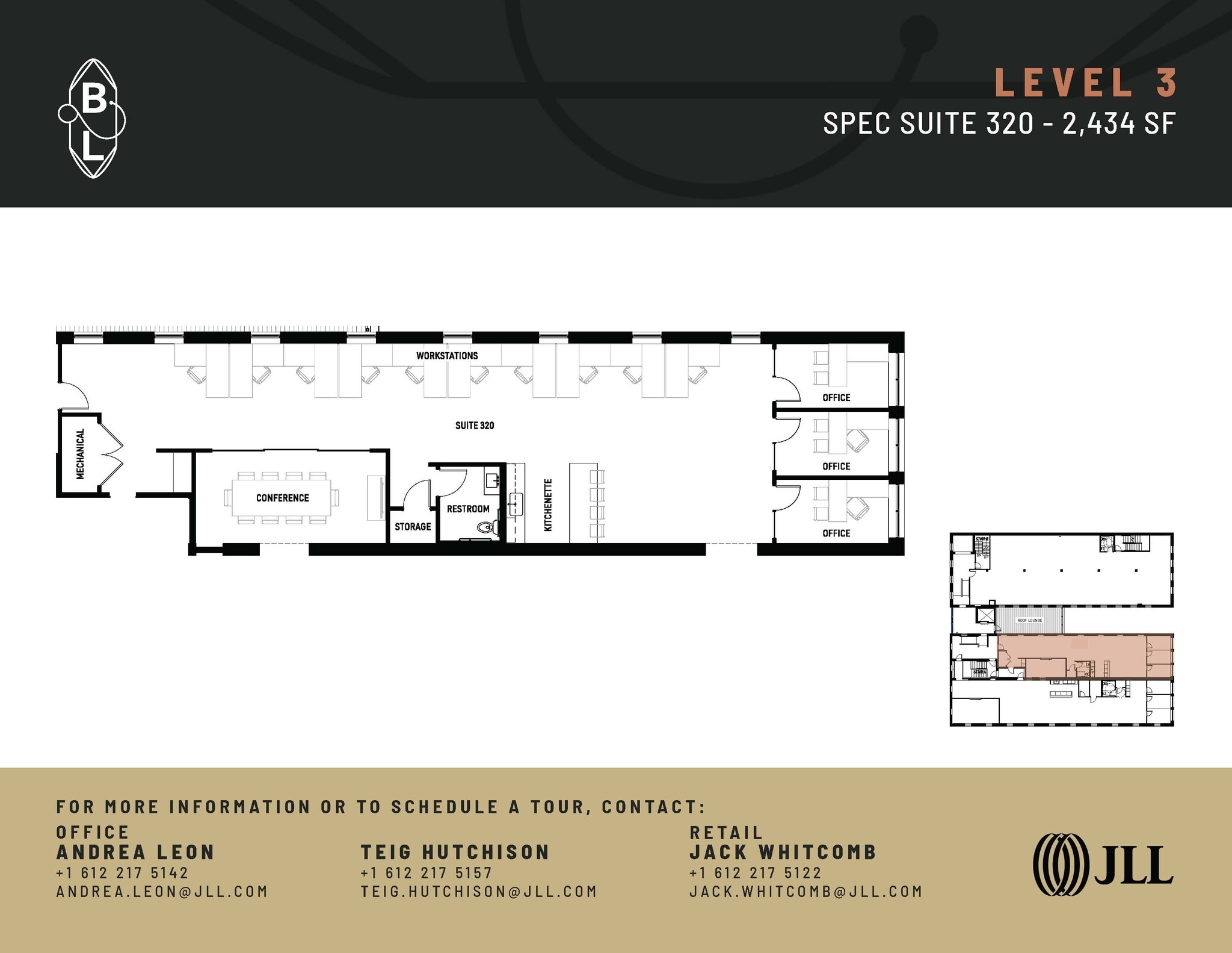 501-503 1st Ave, Minneapolis, MN à louer Plan d’étage– Image 1 sur 2