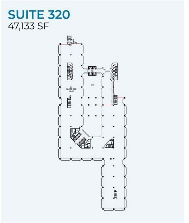 595 Bay St, Toronto, ON à louer Plan d’étage– Image 1 sur 1