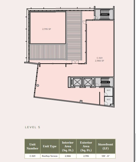 825 Keeaumoku St, Honolulu, HI à louer Plan d’étage– Image 1 sur 1