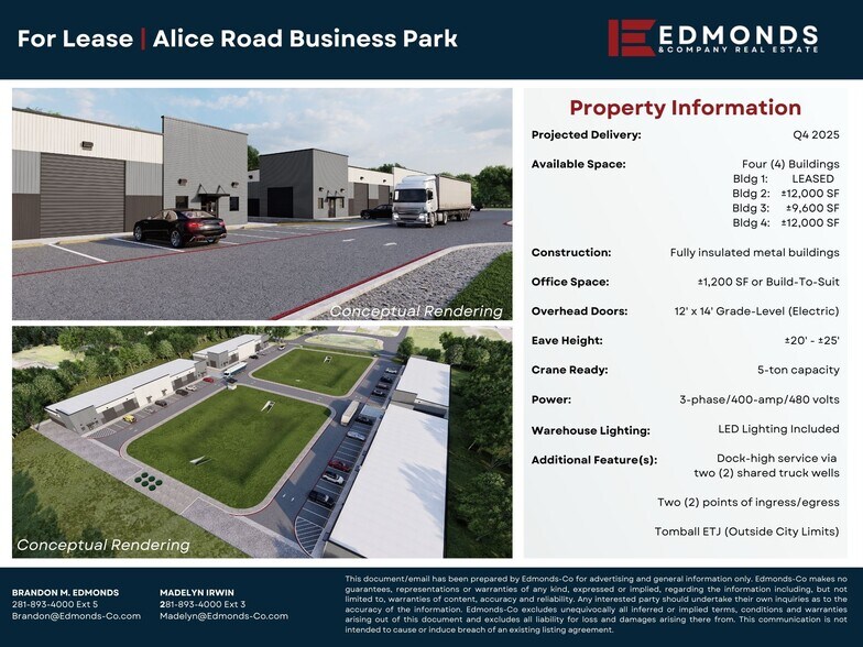 14409 Alice Rd, Tomball, TX à louer - Photo de l’immeuble – Image 2 sur 10