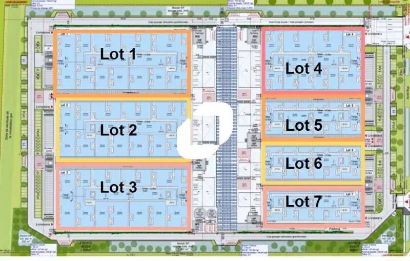 Industriel/Logistique dans Croissy-Beaubourg à louer - Plan d’étage – Image 3 sur 3