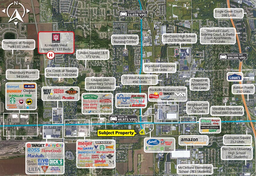 120 S Country Club Rd, Indianapolis, IN à vendre - Aérien – Image 3 sur 5