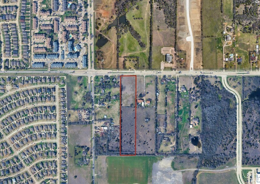 1129 E Parkerville Rd, DeSoto, TX à vendre - Aérien – Image 2 sur 3
