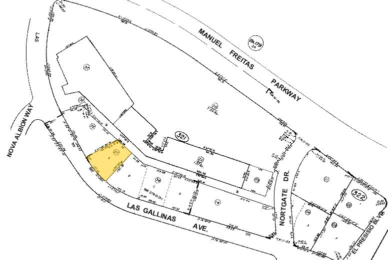 880 Las Gallinas Ave, San Rafael, CA à vendre - Plan cadastral – Image 2 sur 12