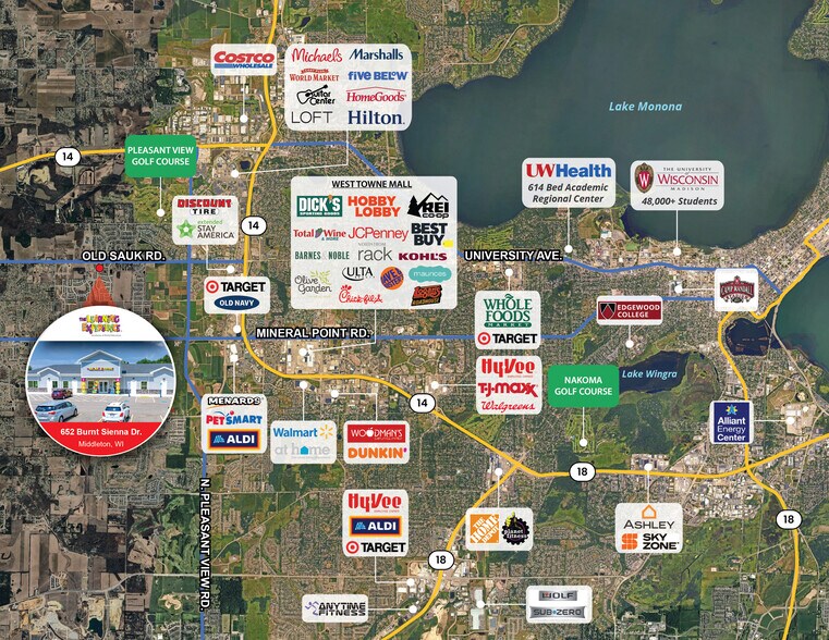 652 Burnt Sienna Dr, Middleton, WI à vendre - Photo de l’immeuble – Image 2 sur 2