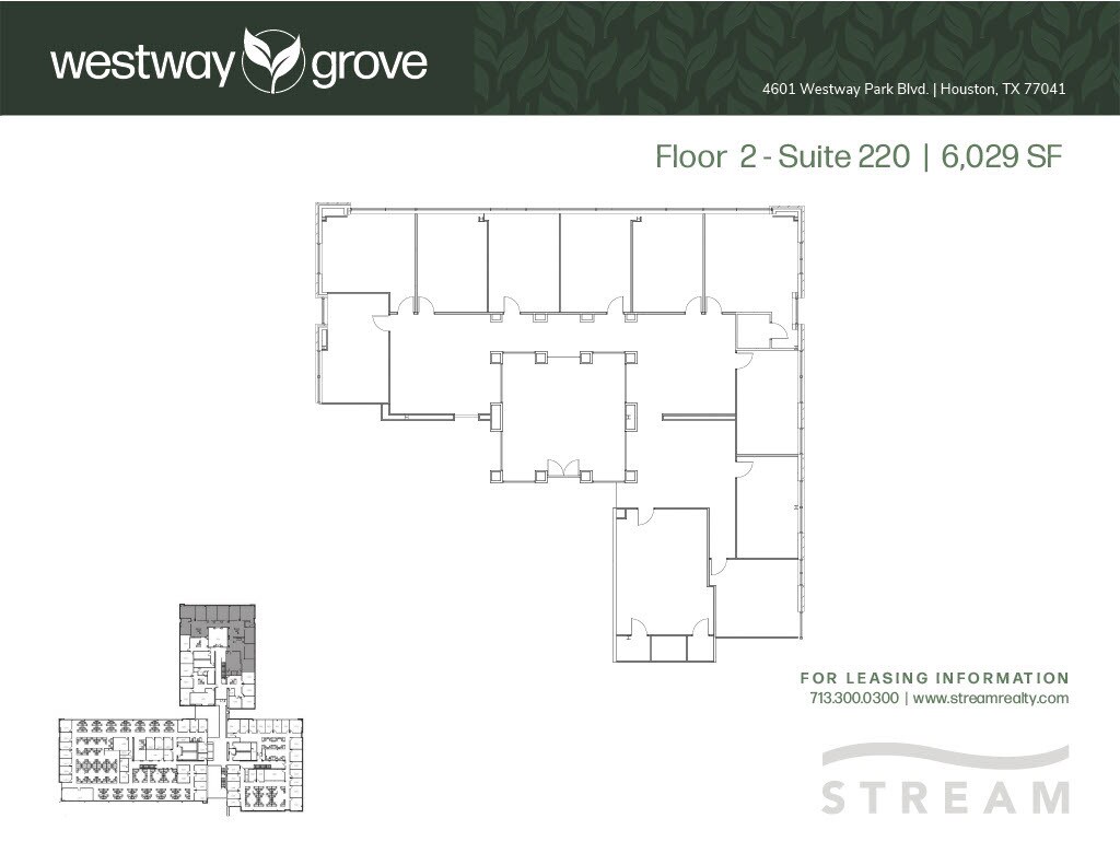 4601 Westway Park Blvd, Houston, TX à louer Plan d’étage– Image 1 sur 1