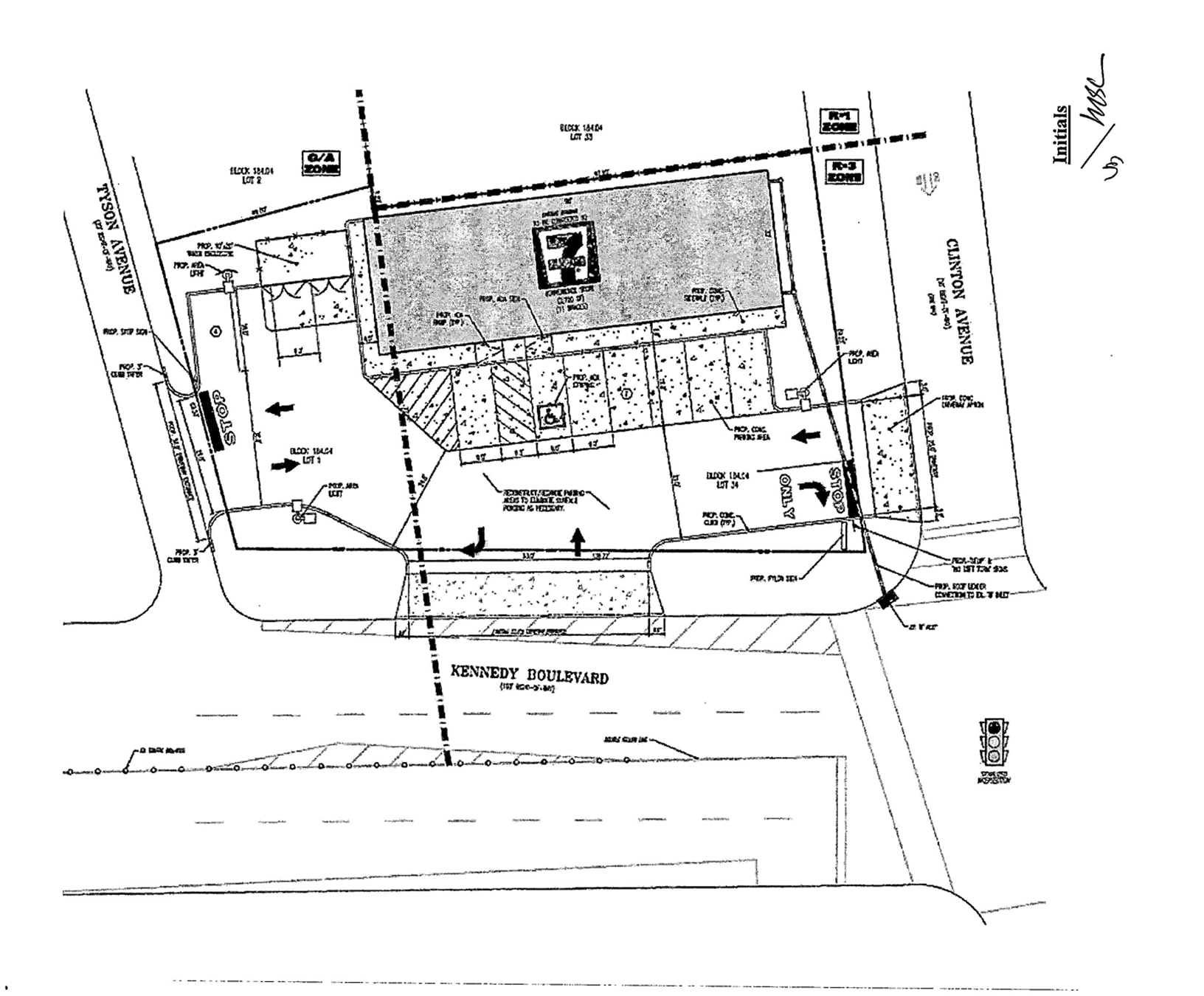 2380 John F Kennedy Blvd, Jersey City, NJ à louer Plan cadastral– Image 1 sur 9