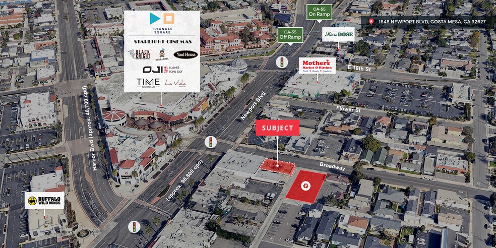 1848 Newport Blvd, Costa Mesa, CA à louer - Photo de l’immeuble – Image 2 sur 2