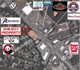 Plus de détails pour 3835 Montgomery Hwy, Dothan, AL - Terrain à vendre