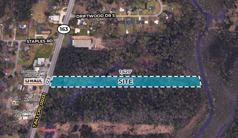 4000 Dauphin Island Pky, Mobile, AL à louer - Aérien – Image 1 sur 1