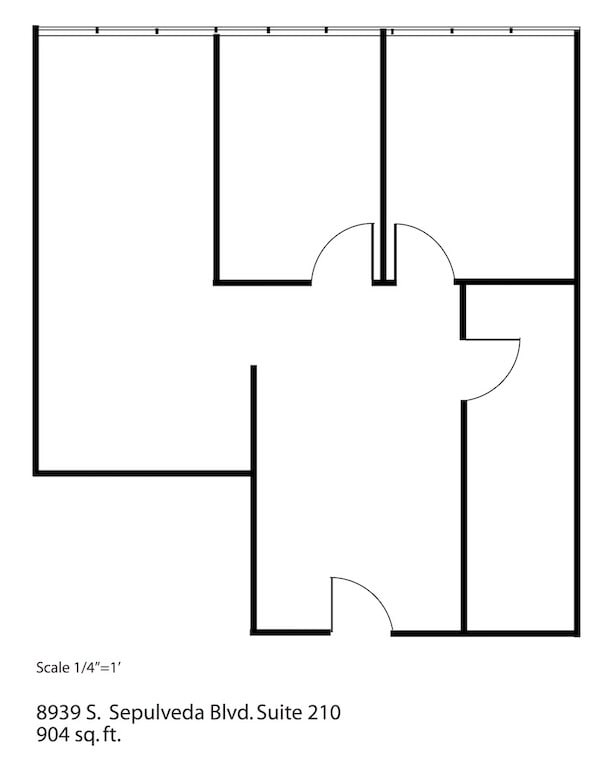 8929-8939 S Sepulveda Blvd, Los Angeles, CA à louer Plan d’étage– Image 1 sur 1