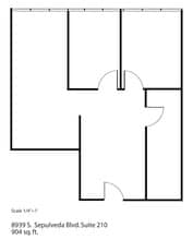8929-8939 S Sepulveda Blvd, Los Angeles, CA à louer Plan d’étage– Image 1 sur 1