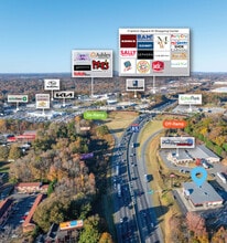 120 Indian Walk, Lowell, NC - VUE AÉRIENNE vue de carte