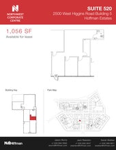 2500 W Higgins Rd, Hoffman Estates, IL à louer Plan d’étage– Image 1 sur 1
