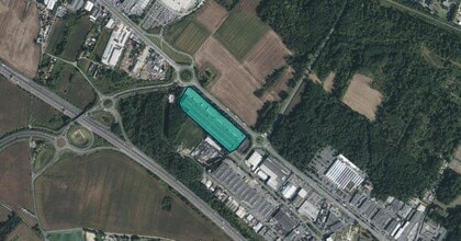 Herblay-sur-Seine, VDO - Vue aérienne vue de carte