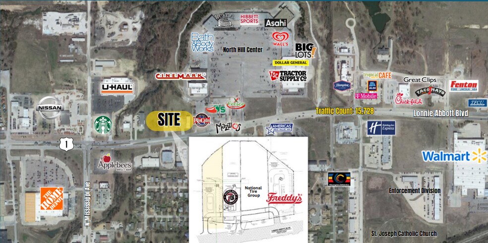 930-1000 Lonnie Abbott Blvd, Ada, OK à vendre - Photo principale – Image 1 sur 2