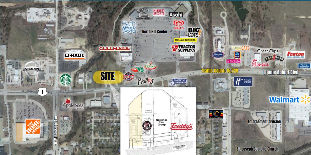 930-1000 Lonnie Abbott Blvd, Ada, OK à vendre Photo principale– Image 1 sur 3