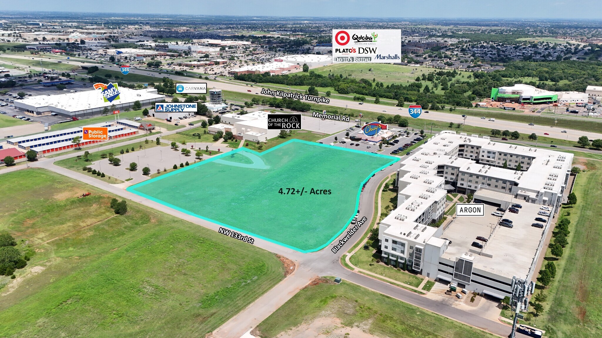 SW/C W Memorial Road & Blackwelder Ave, Oklahoma City, OK à vendre Photo de l’immeuble– Image 1 sur 5
