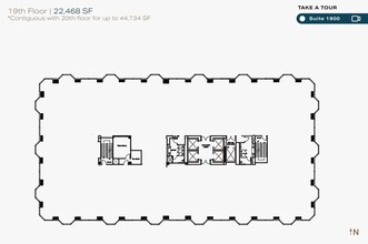 550 W C St, San Diego, CA à louer Plan d’étage– Image 1 sur 4