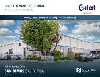 Plus de détails pour 541-545 W Terrace Dr, San Dimas, CA - Industriel/Logistique à vendre