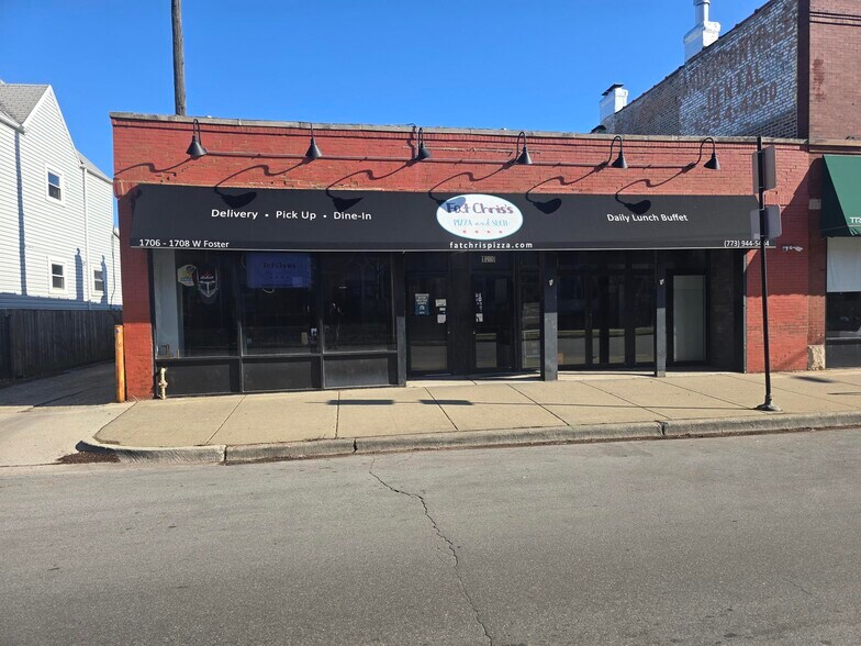 1706-1708 W Foster Ave, Chicago, IL à louer - Photo de l’immeuble – Image 1 sur 22