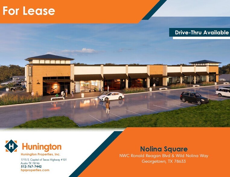NWC Ronald Reagan Blvd & Wild Nolina Way, Georgetown, TX à louer - Photo de l’immeuble – Image 1 sur 1