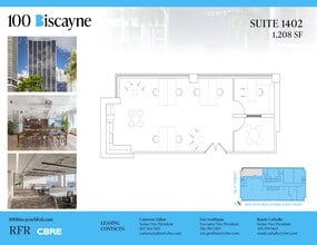100 N Biscayne Blvd, Miami, FL à louer Plan de site– Image 1 sur 1