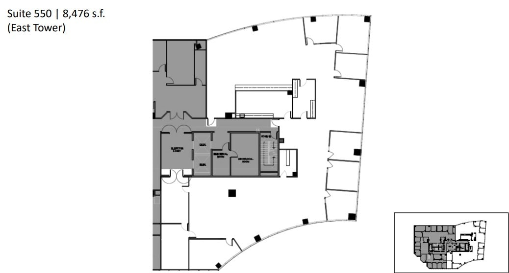5000 Birch St, Newport Beach, CA à louer Plan d’étage– Image 1 sur 1