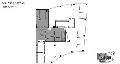 5000 Birch St, Newport Beach, CA à louer Plan d’étage– Image 1 sur 1